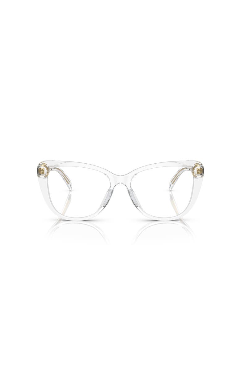 Ralph Lauren 54mm Cat Eye optical glasses, Alternate, color, Transparent