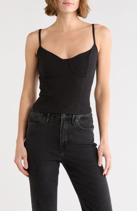 Super Stretch Jersey Bustier Camisole