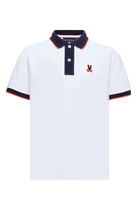 Kids' Thatcher Tipped Cotton Piqué Polo (Big Kid)