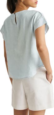Reistor Cap Sleeved Everyday Top