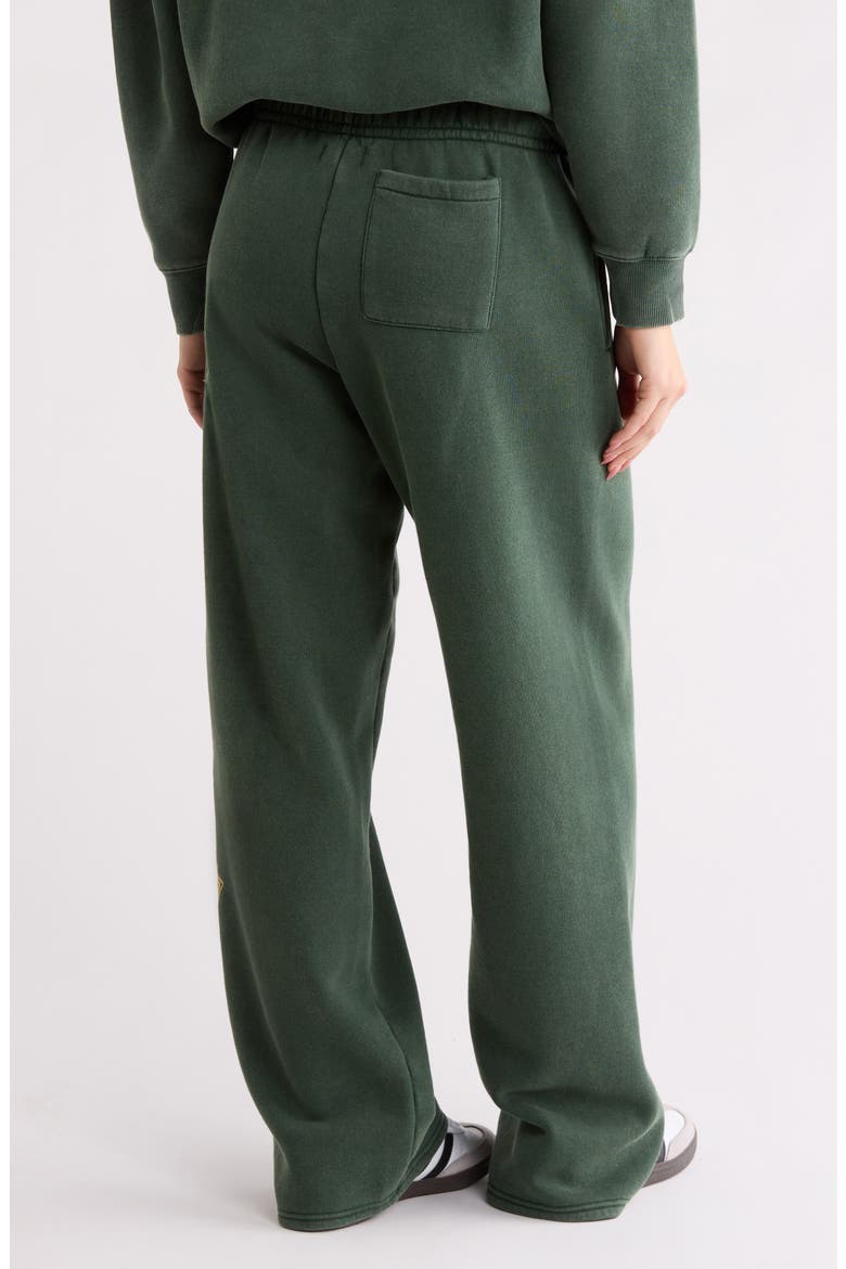 Star Graphic Baggy Sweatpants, Alternate, color, FOREST GREEN