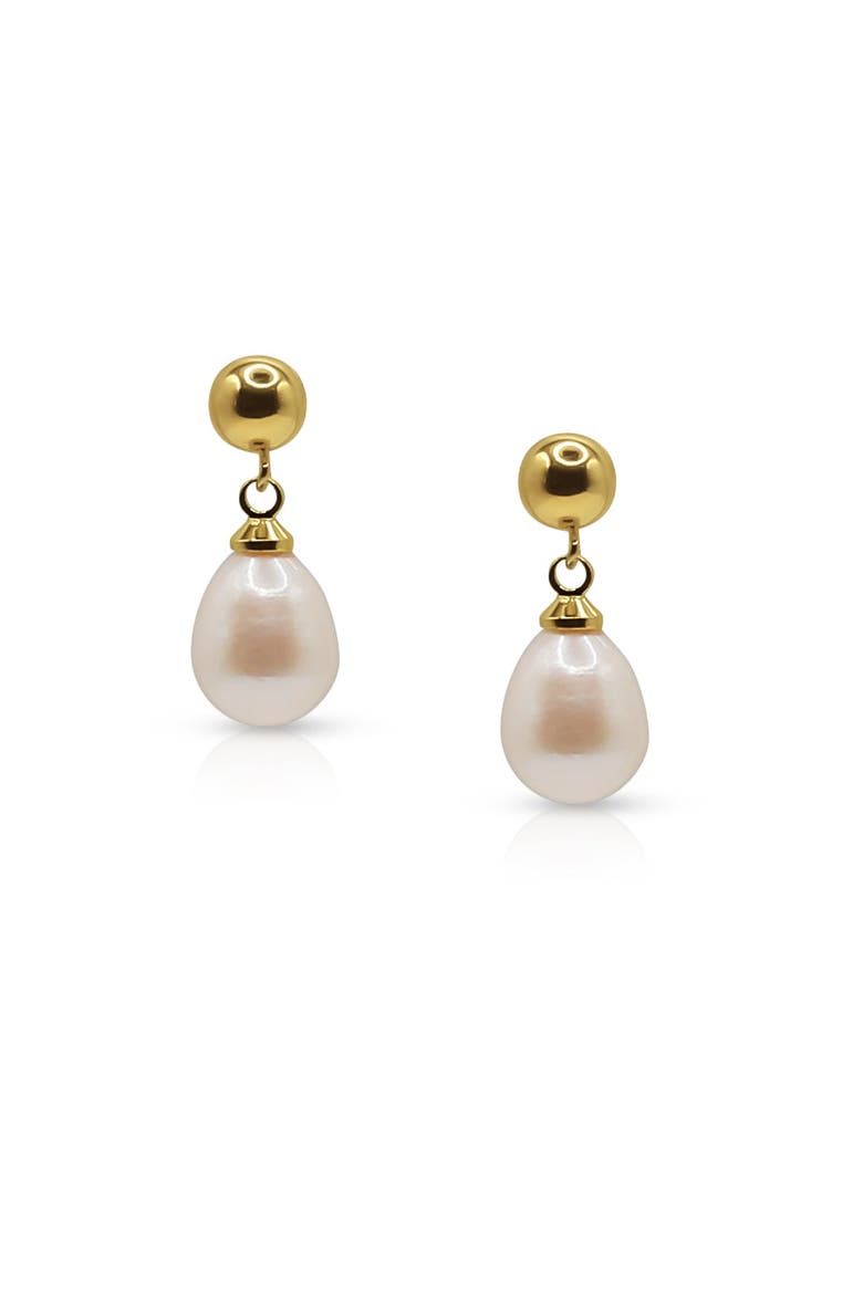 Coraline Pearl Earrings, Main, color, Ivory