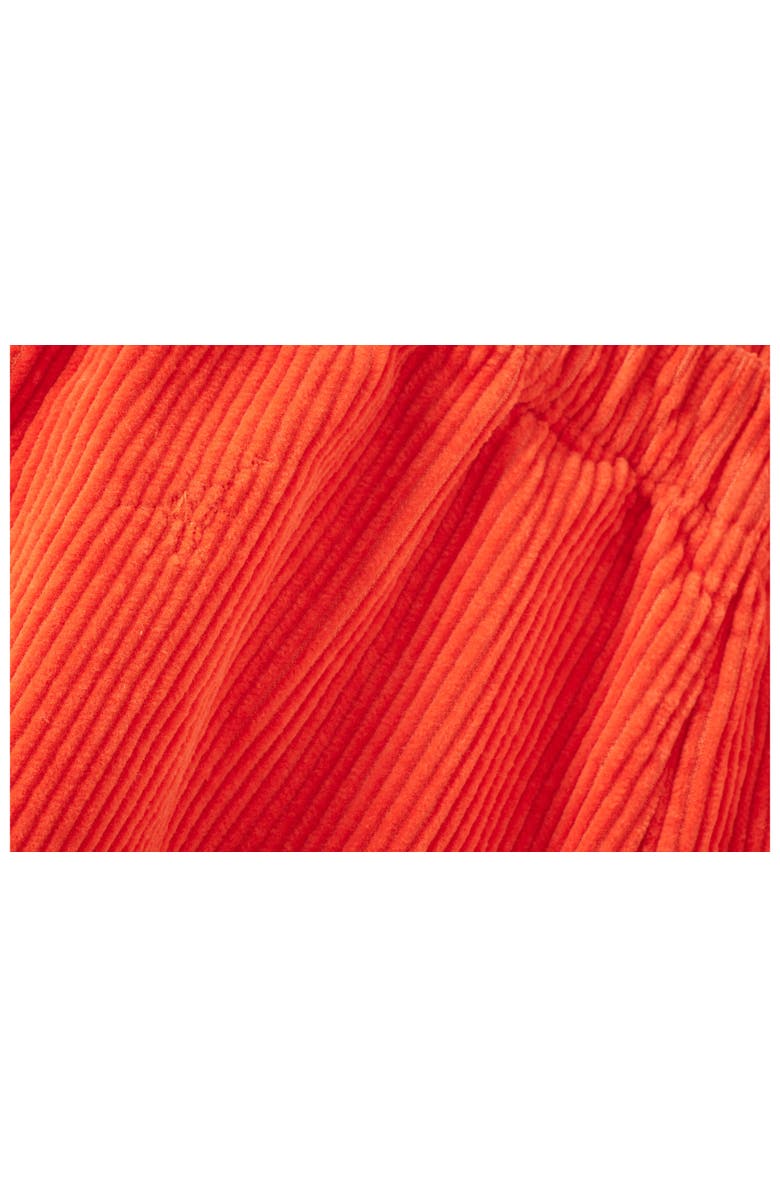 Vild House of Little Organic Cotton Corduroy Trousers, Alternate, color, Dark Coral