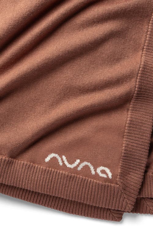 Nuna Cotton Blanket In Brown