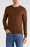 Vince Men's Crewneck Merino Wool Sweater