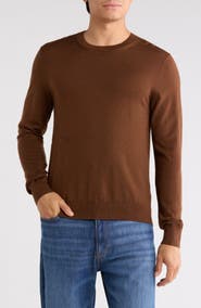 Vince Men's Crewneck Merino Wool Sweater