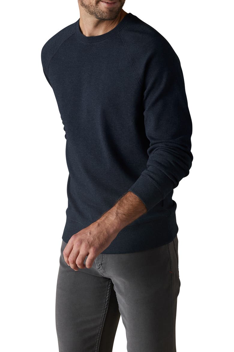 Puremeso Everyday Crewneck Sweatshirt, Alternate, color, NORMAL NAVY