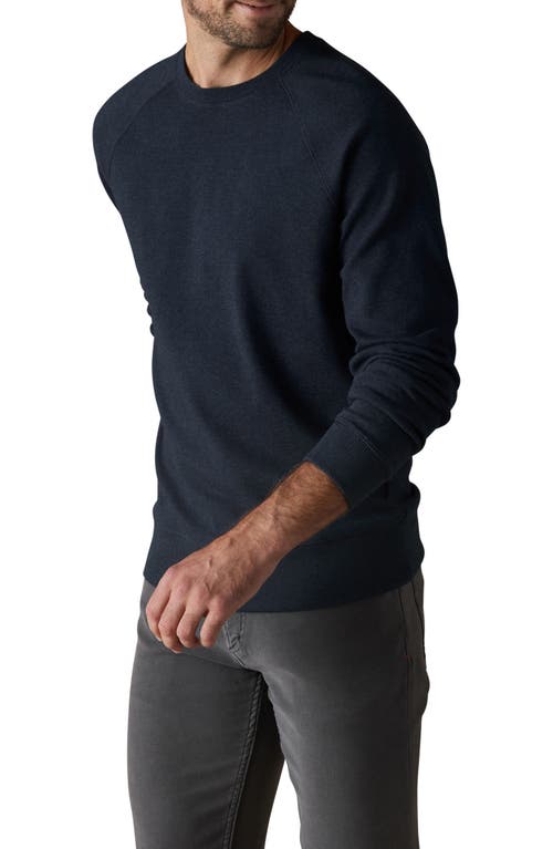 The Normal Brand Puremeso Everyday Crewneck Sweatshirt In Blue