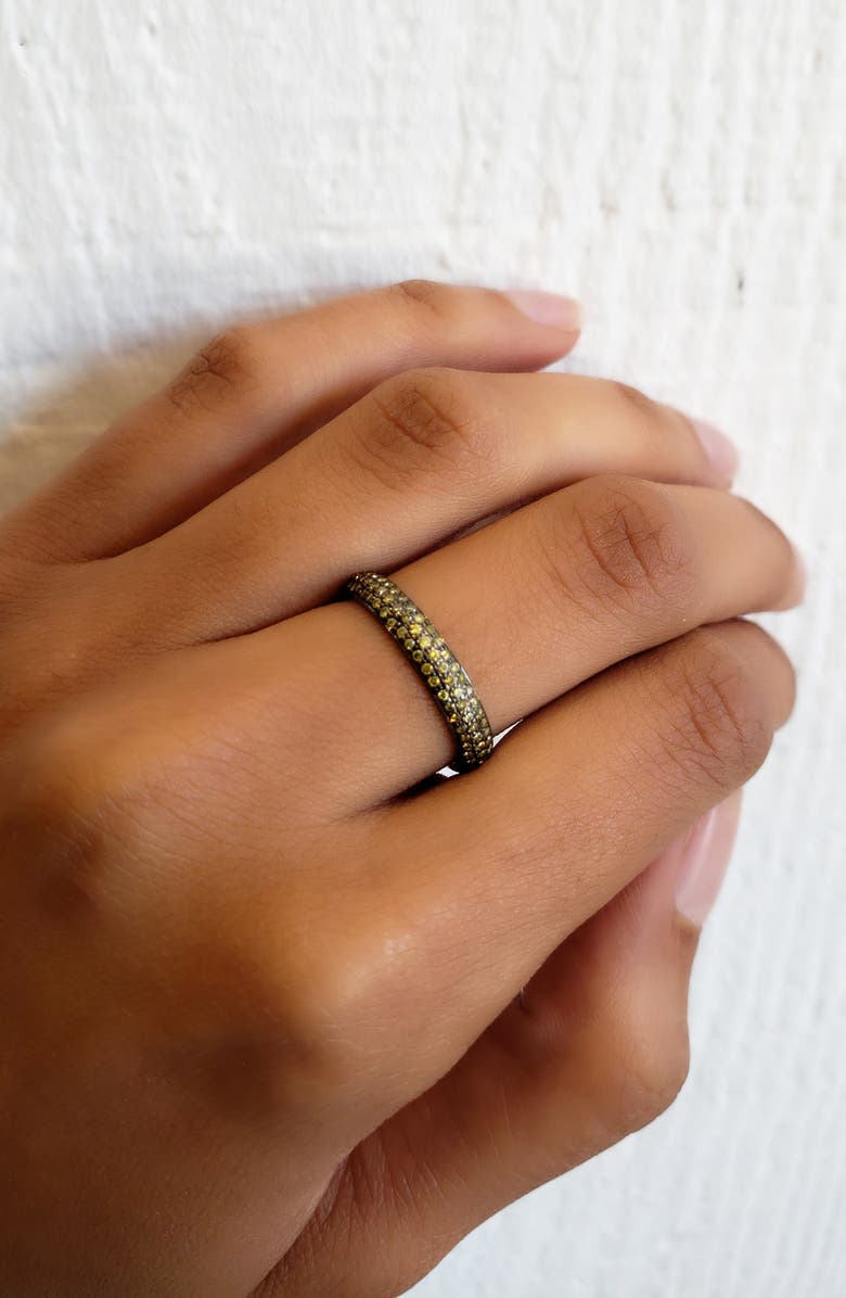 Sethi Couture Pav� Diamond Band Ring, Alternate, color, 