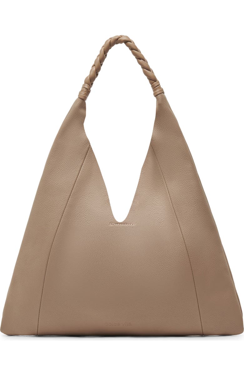 Dolce Vita Mia Leather Tote, Main, color, Cafe