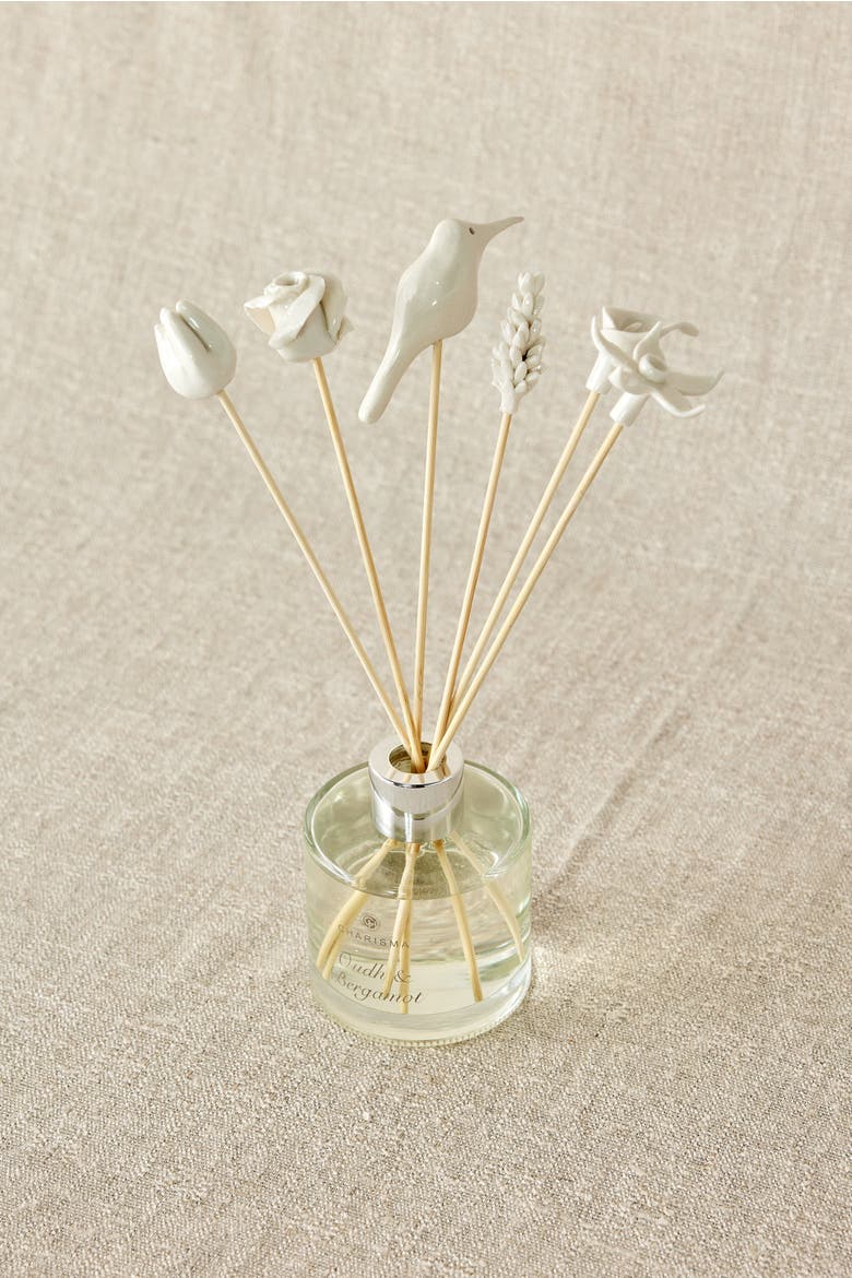Country Flowers  Diffuser Sticks Set, Alternate, color, Beige