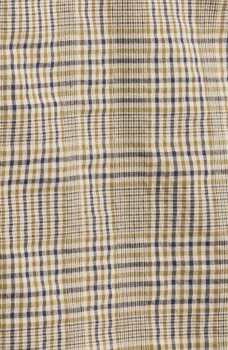 Butter Goods Equipt Plaid Cotton Button-Up Shirt, Alternate, color,