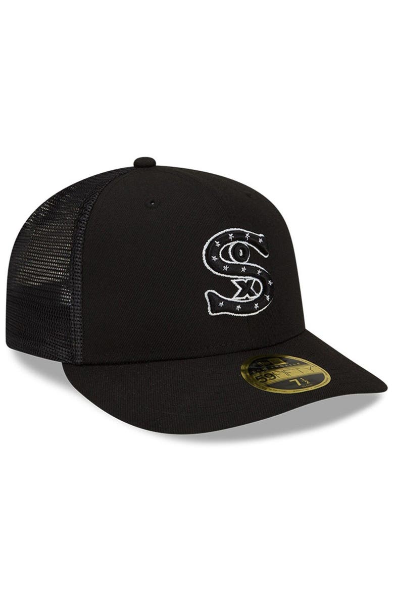 Men's New Era  Black Chicago White Sox 2023 Batting Practice 59FIFTY Fitted Hat, Alternate, color, Black