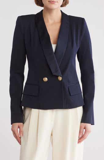Imogen Satin Lapel Blazer