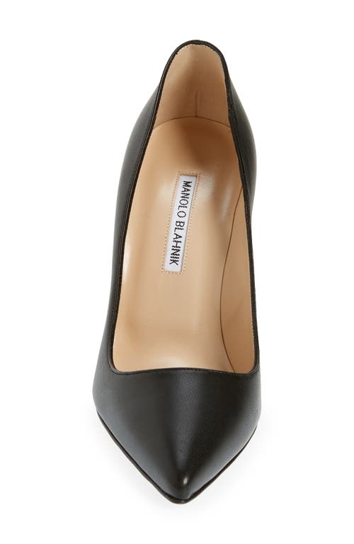 Manolo Blahnik Bb Pointed Toe Pump In Black