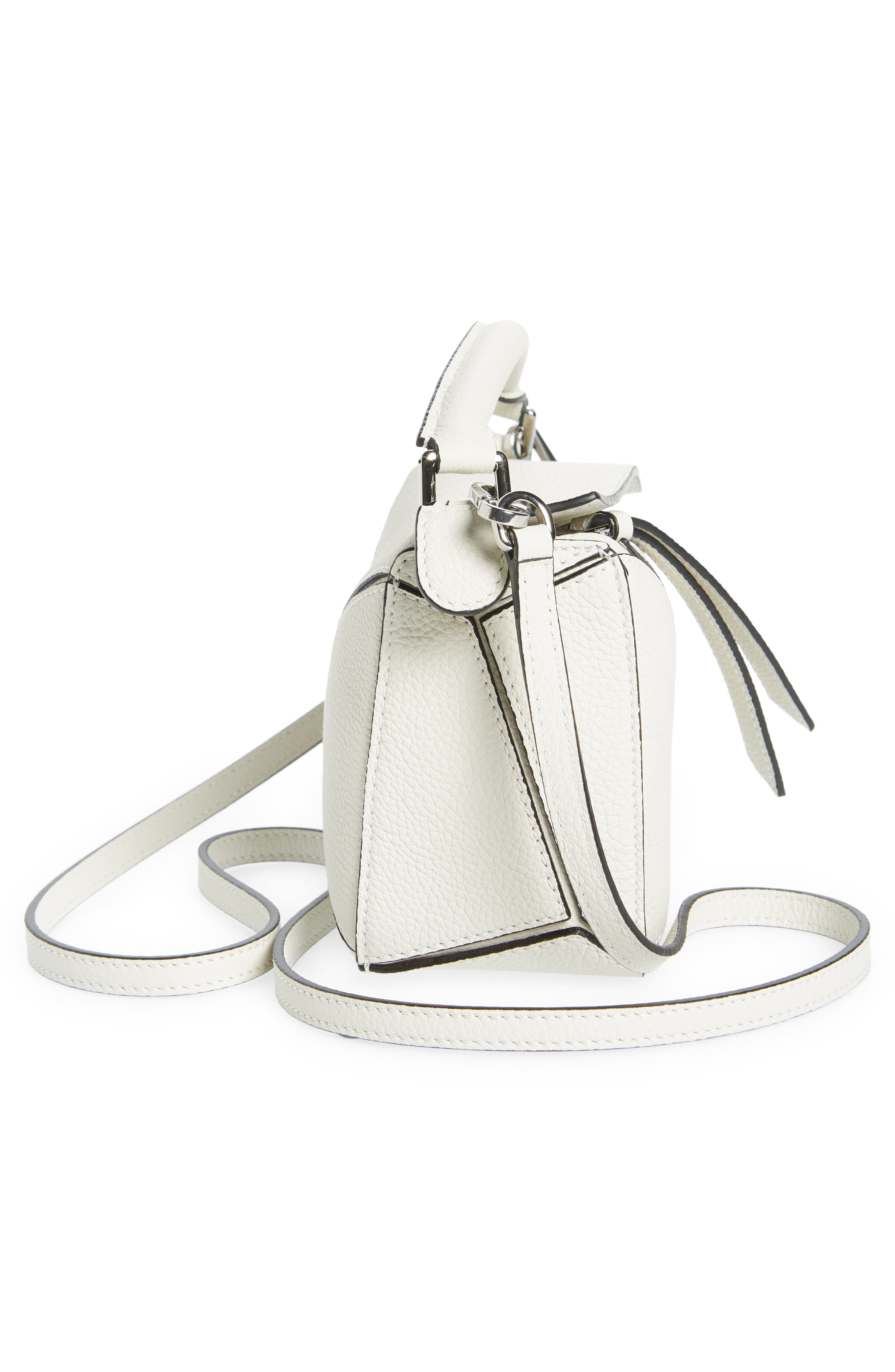 Loewe Mini Puzzle Leather Bag, Alternate, color, 