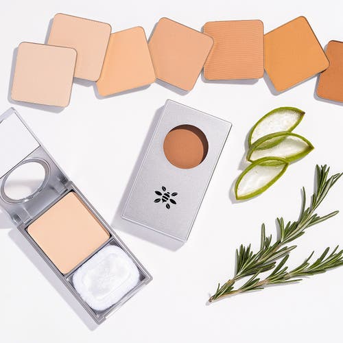Honeybee Gardens Pressed Mineral Powder Foundation In Pale To Light Neutral