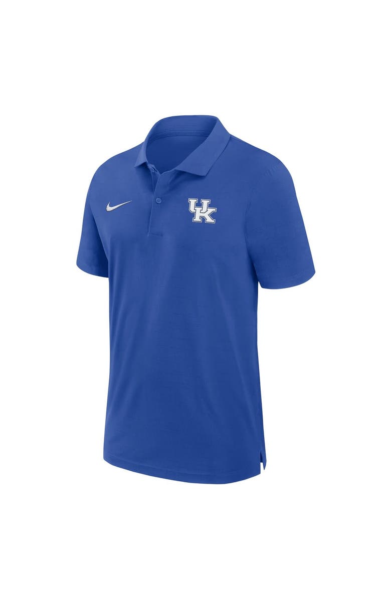 Nike Men's Nike Royal Kentucky Wildcats 2024 Sideline Woven Performance Polo, Alternate, color, 