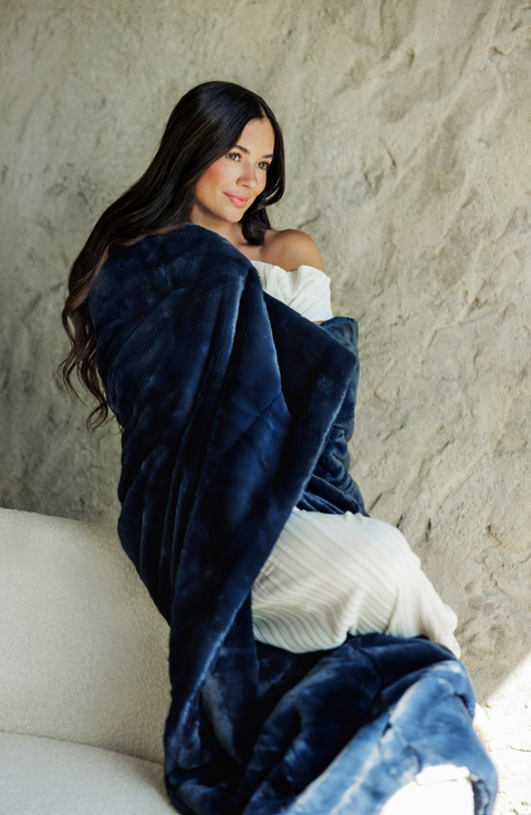 Plush Night Sky Blanket