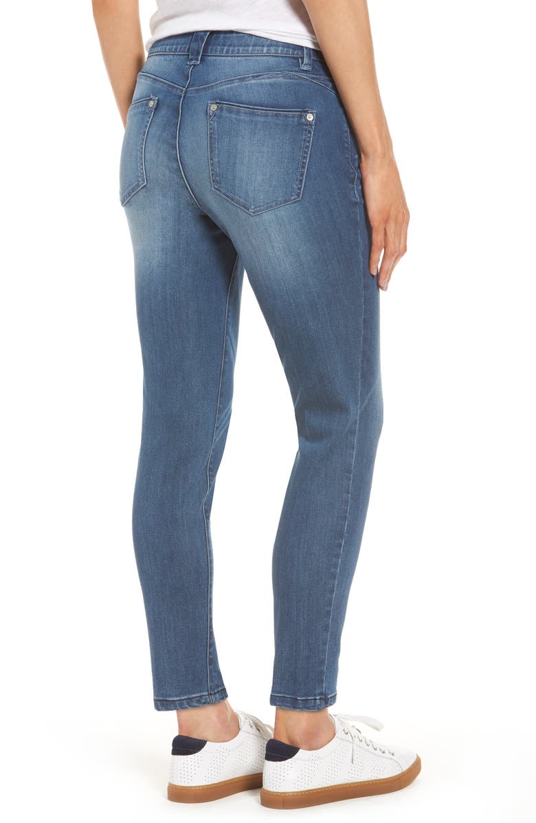 Wit & Wisdom Ab-solution Stretch Ankle Skinny Jeans, Alternate, color,