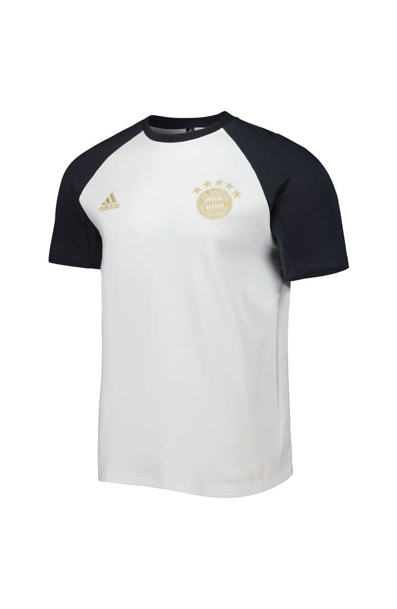 adidas Men's adidas White Bayern Munich Raglan Travel T-Shirt, Alternate, color, 