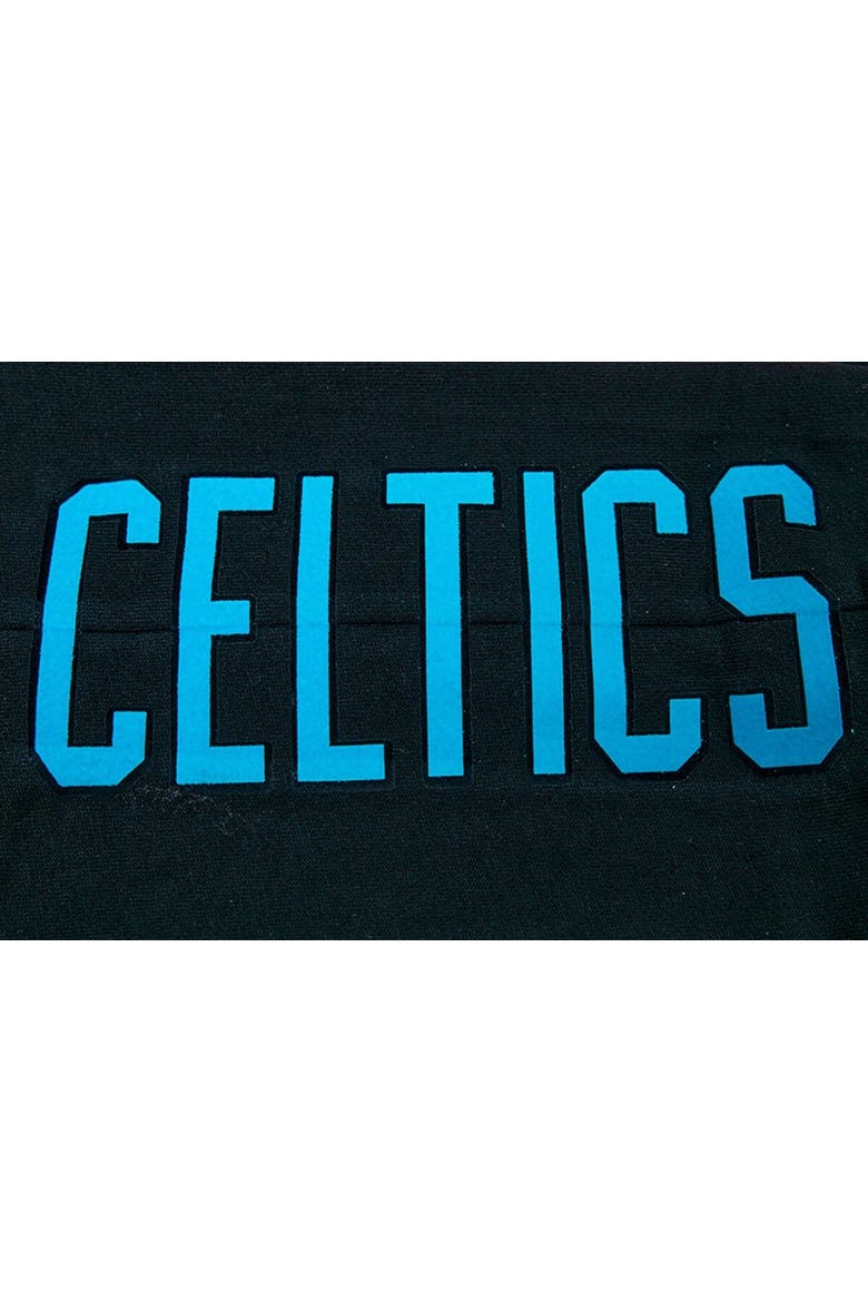 Men's Pro Standard Black Boston Celtics Washed Neon Sweatpants, Alternate, color, Black
