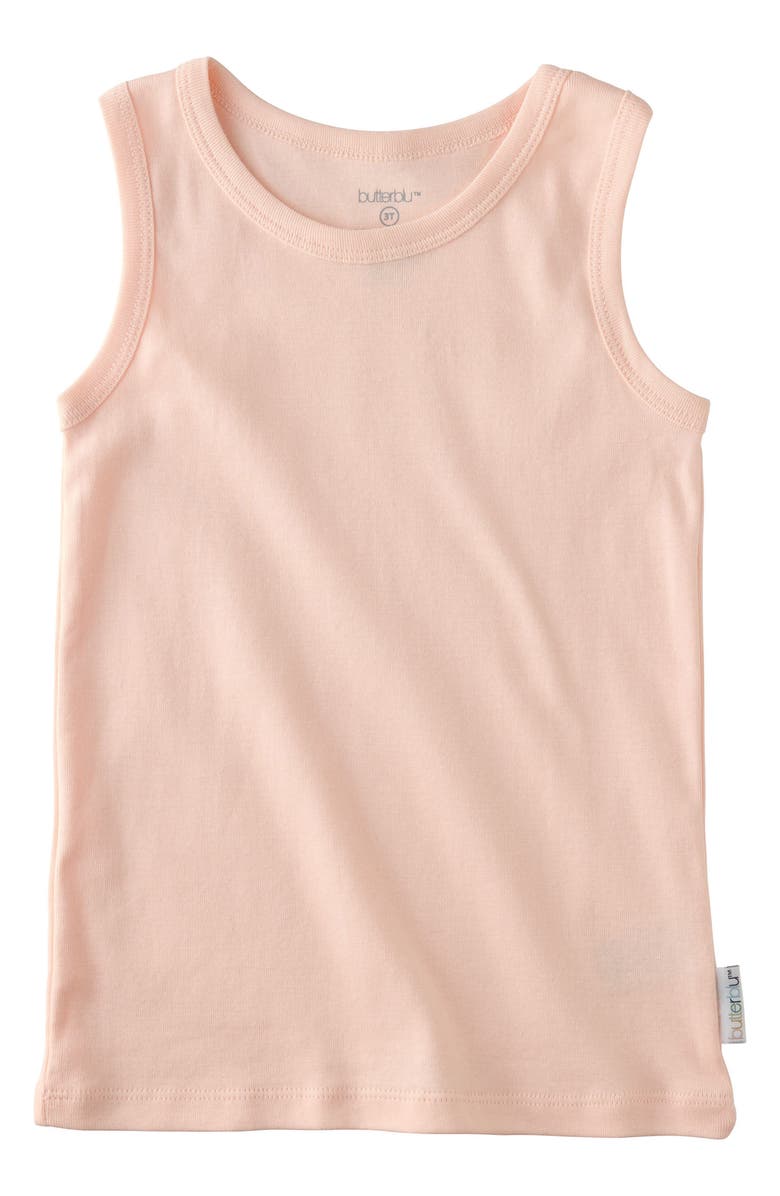 BUTTERBLU Malone Organic Cotton Assorted 5-Pack Muscle Tanks, Alternate, color, Sorbet