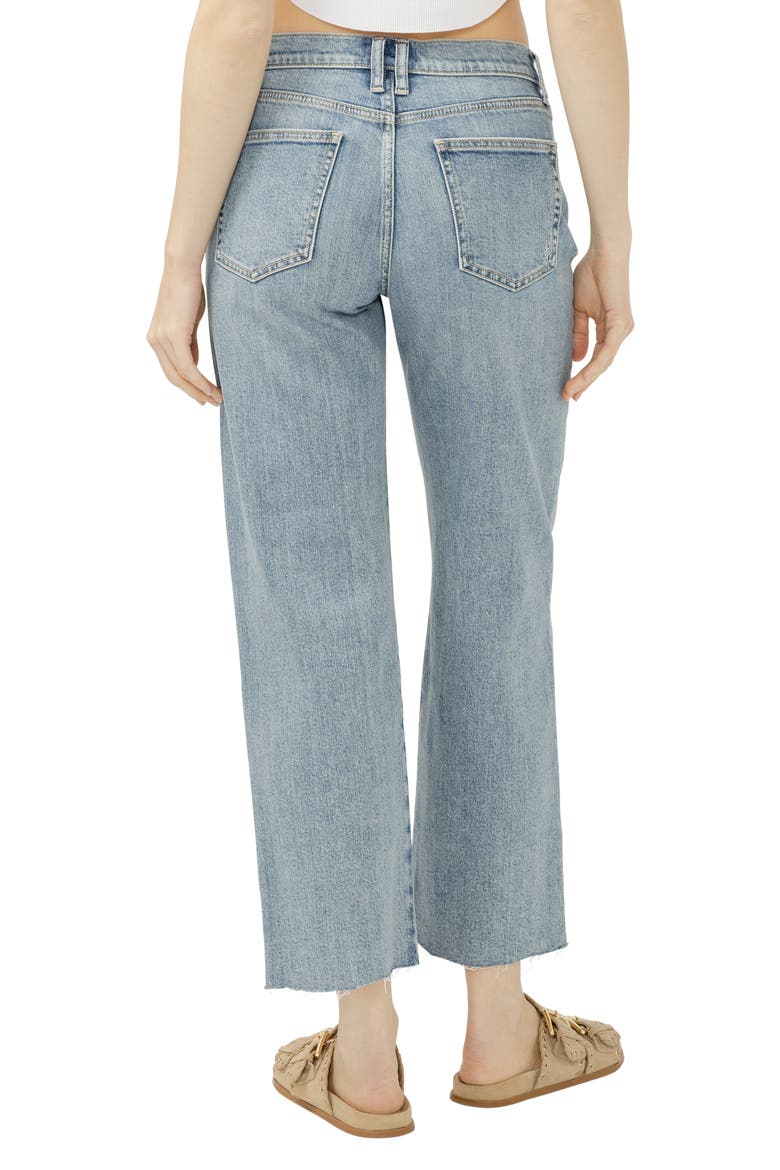 Western Relaxed Ankle Straight Leg Jeans, Alternate, color, SOLSTICE