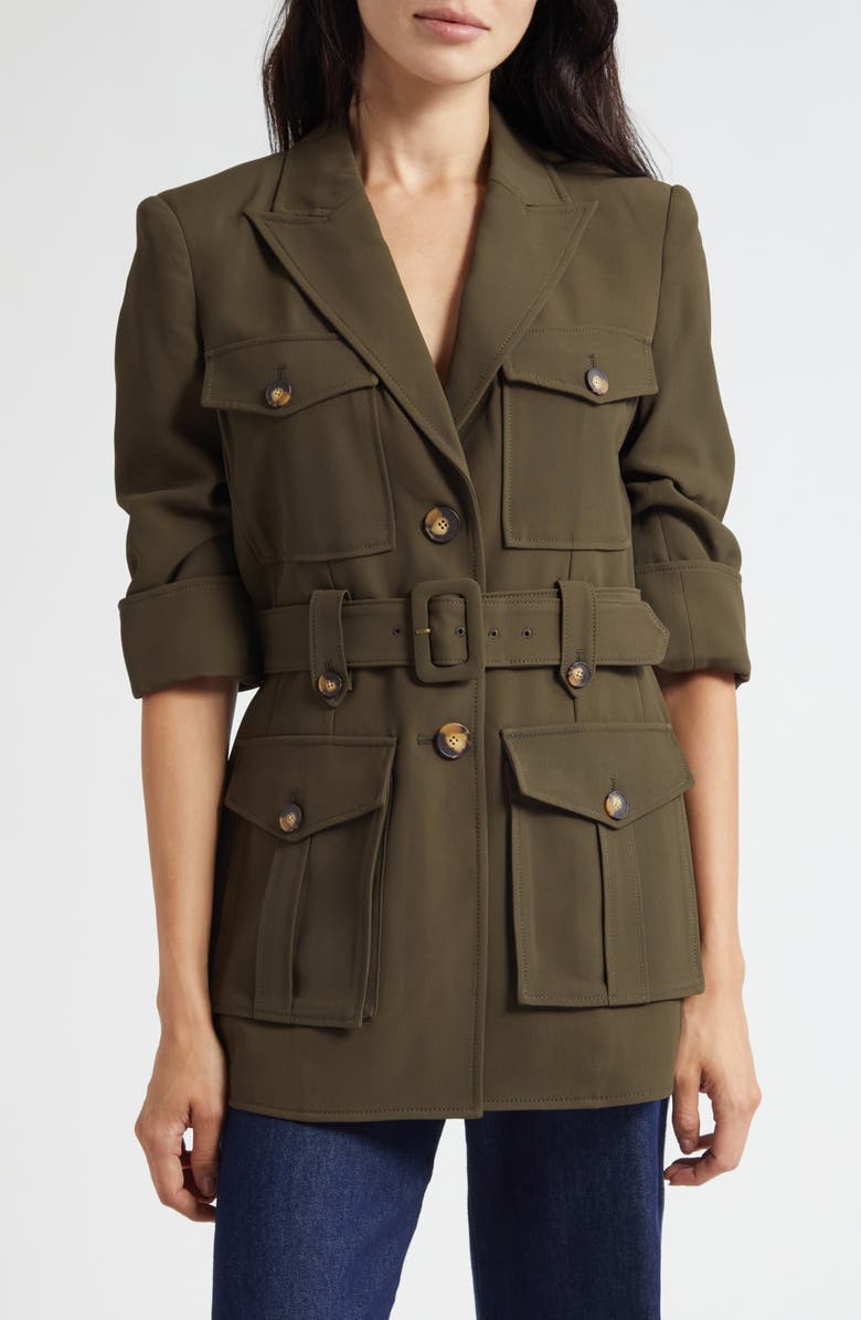 Veronica Beard Jones Dickey Jacket, Main, color, Cypress
