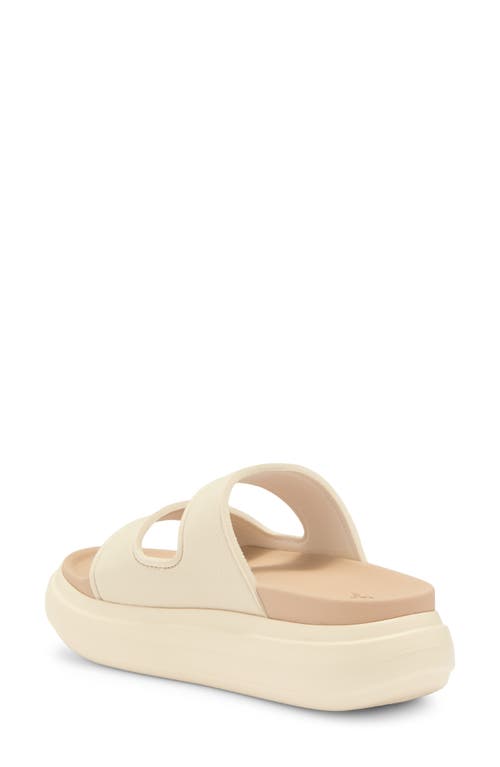 Reef Sierra 2 Bar Platform Slide Sandal In Neutral