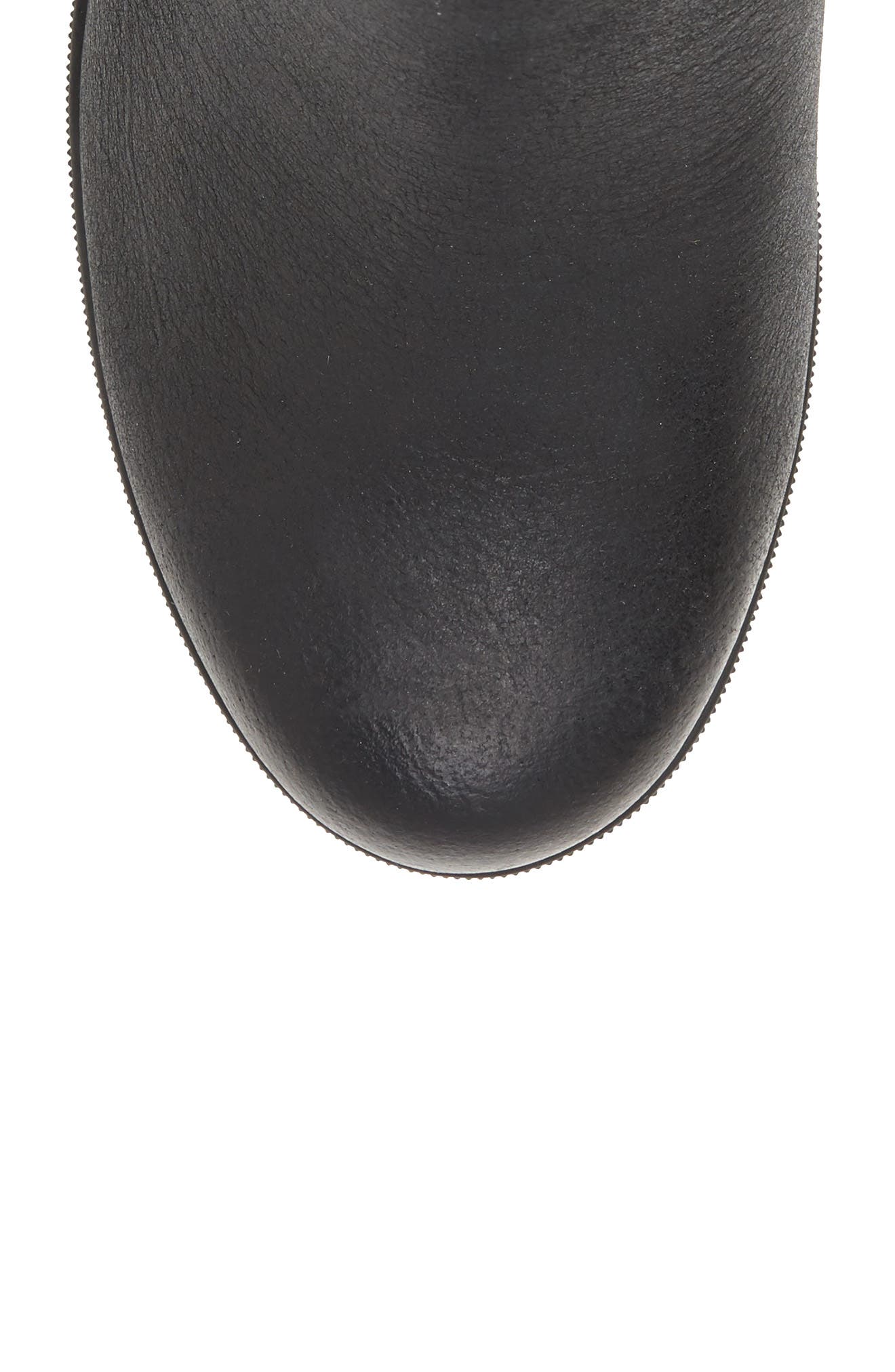 Joan of Arctic II Waterproof Wedge Boot, Alternate, color, BLACK LEATHER/ SUEDE