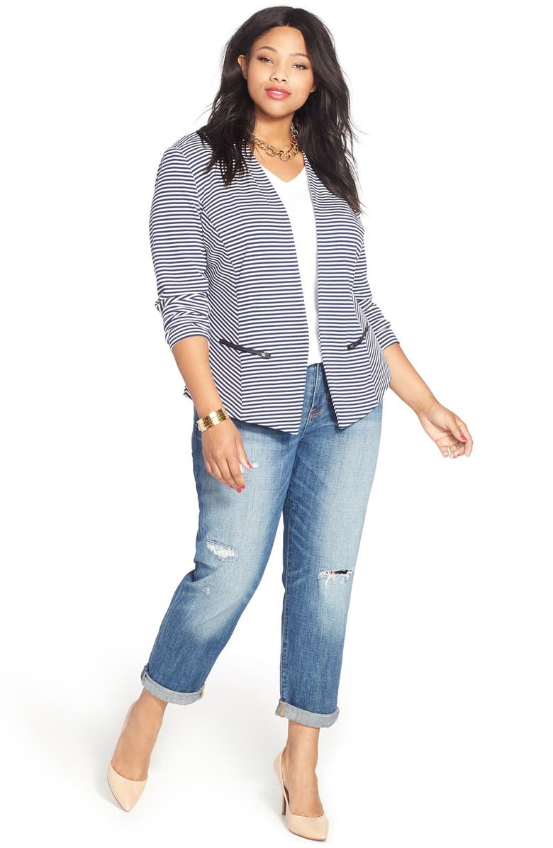 Lucky Brand Reese Distressed Boyfriend Jeans, Alternate, color, 