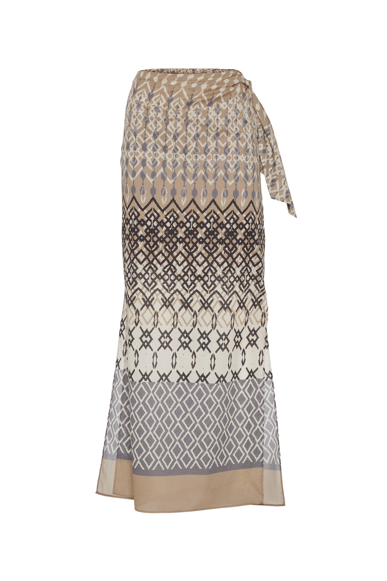 Sarong skirt, Main, color, Mud