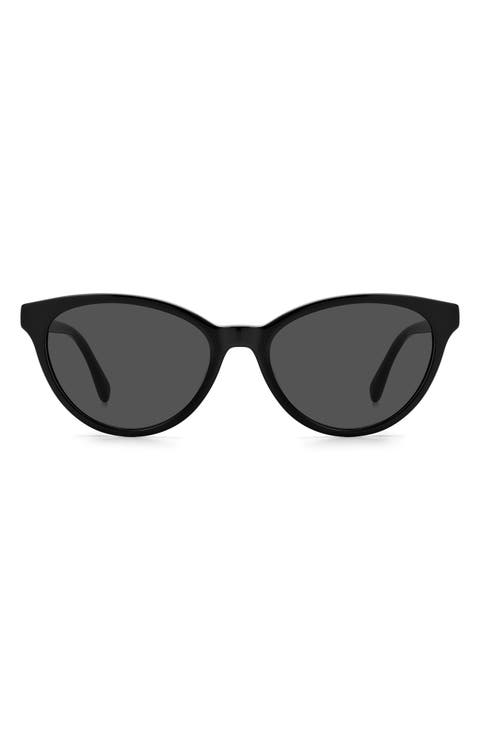 adeline 55mm gradient cat eye sunglasses