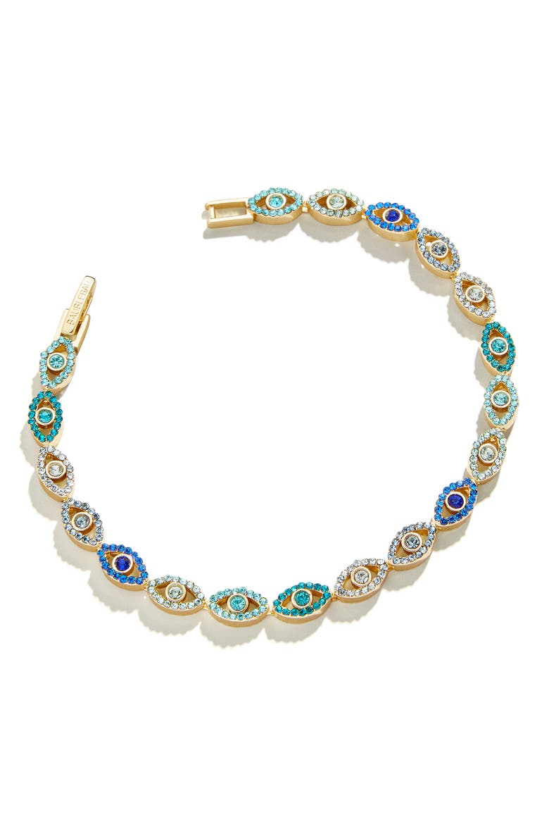 Evil Eye Bracelet, Main, color, BLUE