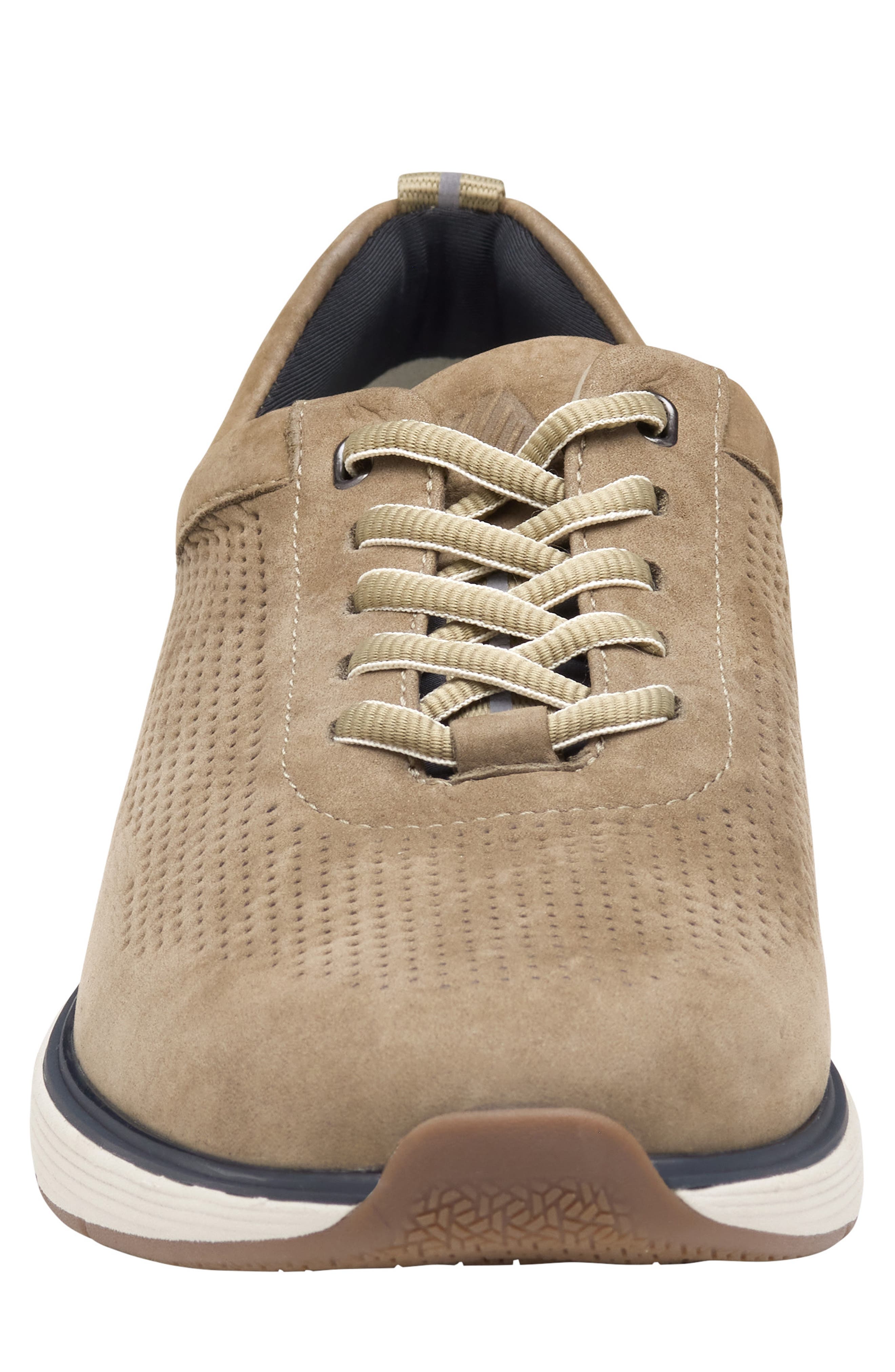 Johnston & Murphy Prentiss 2 Waterproof Sneaker, Alternate, color, Taupe Tumbled Nubuck