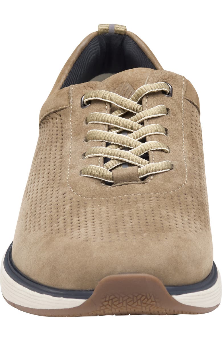 Johnston & Murphy Prentiss 2 Waterproof Sneaker, Alternate, color, Taupe Tumbled Nubuck