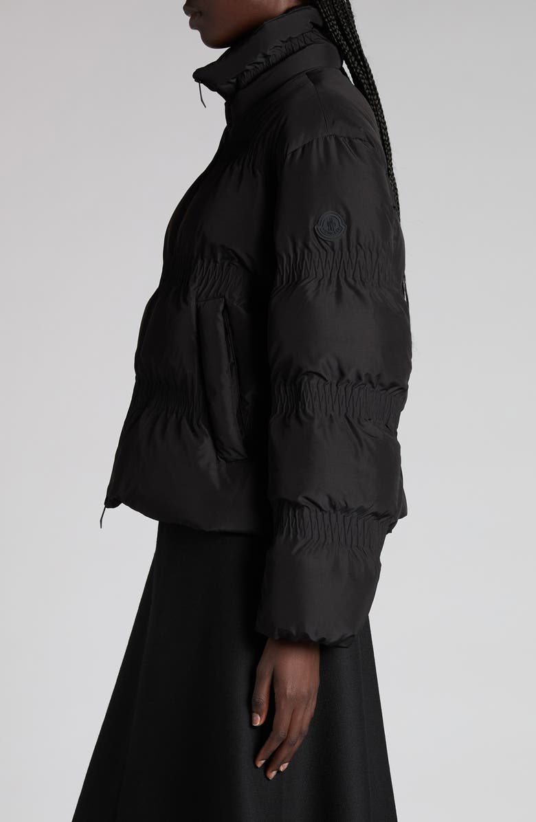 Moncler Ravignan Down Puffer Jacket, Alternate, color, Black