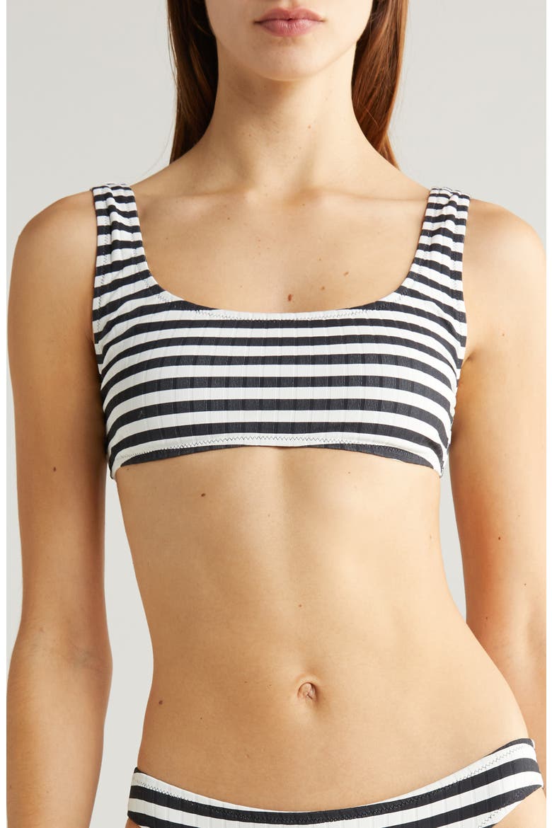 The Elle Bikini Top, Main, color, BLACKOUT X MARSHMALLOW