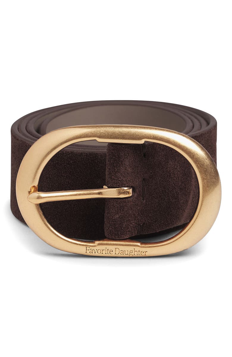 Favorite Daughter The Contour Suede Belt, Alternate, color, 