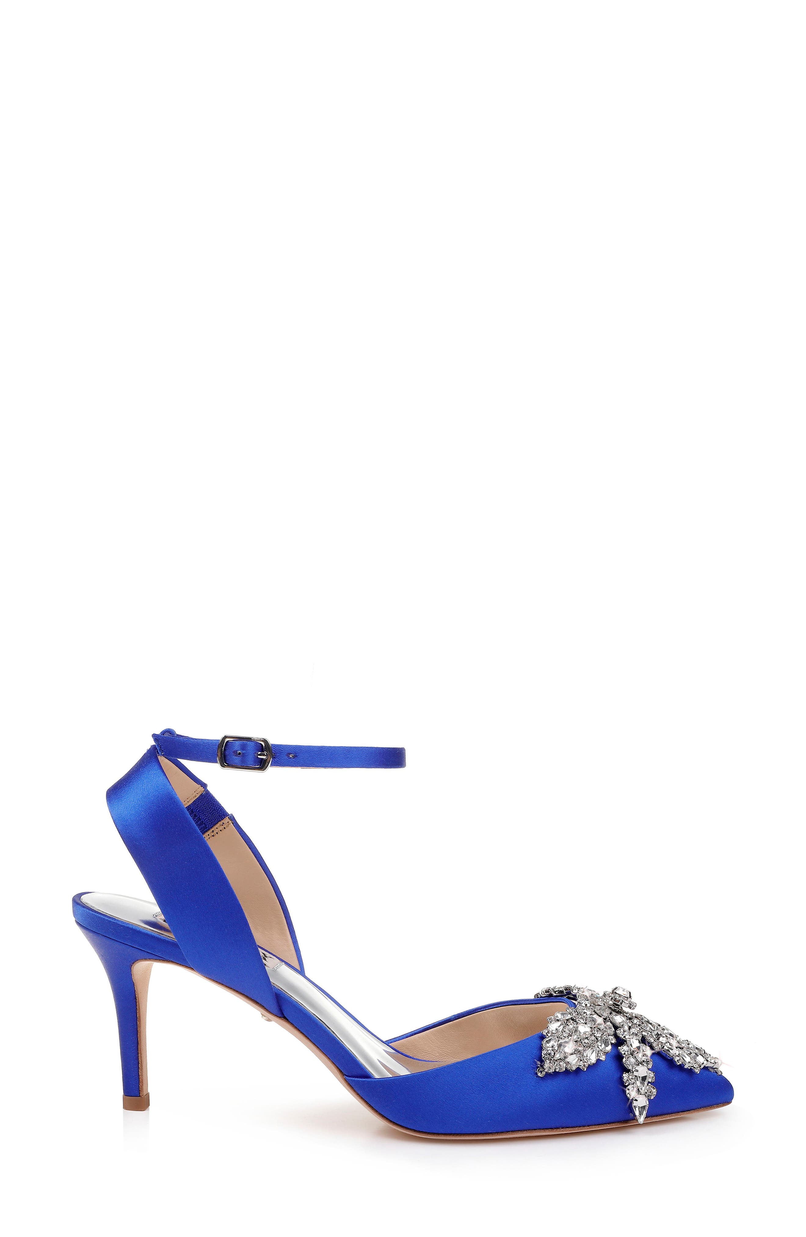 Badgley Mischka Collection Badgley Mischka Fana Crystal Embellished Pump, Alternate, color, 