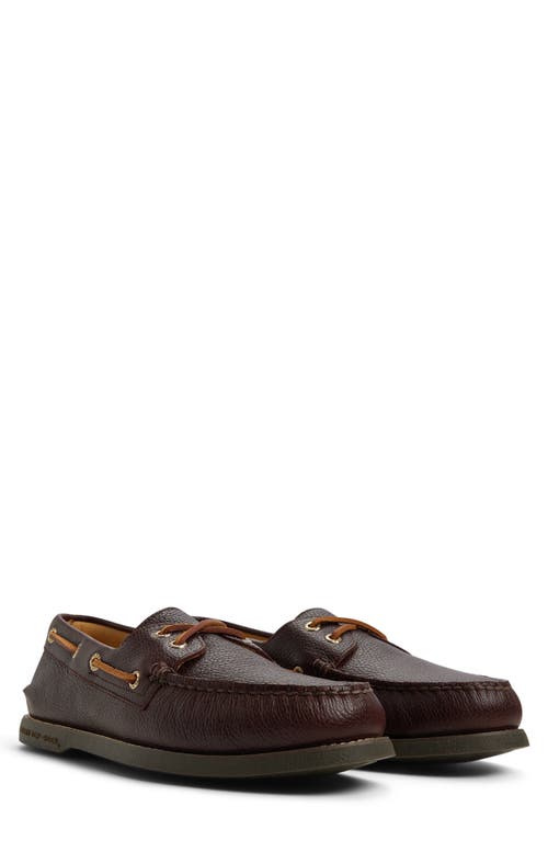 Sperry Gold Cup Authentic Original 2-eye Boat Shoe In Brown