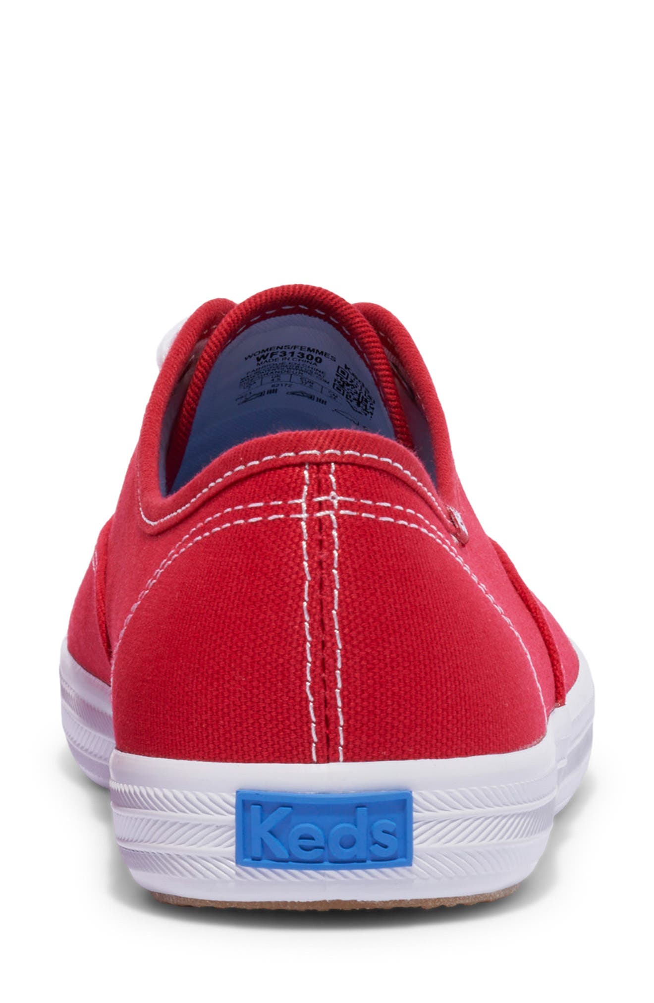 Keds<sup>®</sup> 'Champion' Canvas Sneaker, Alternate, color, Red Canvas