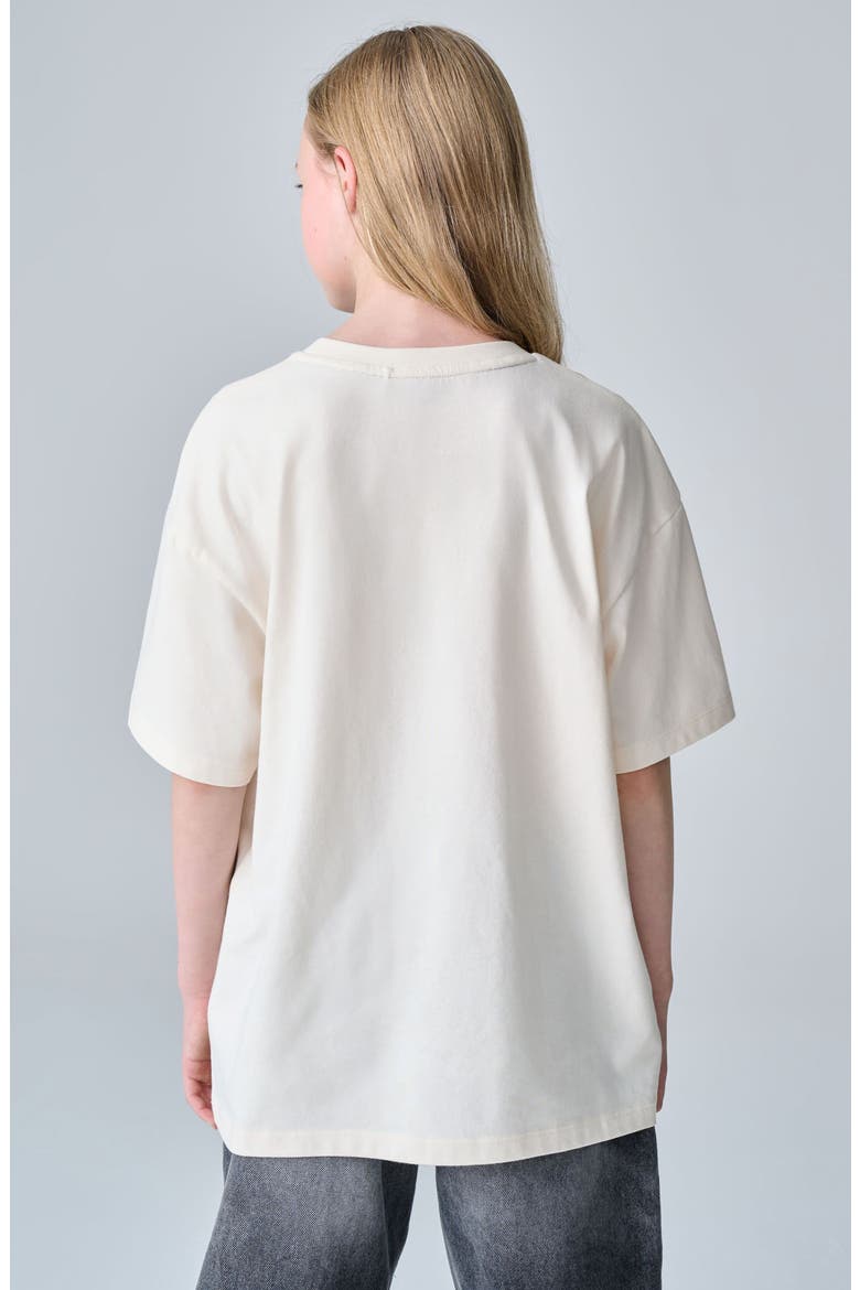 Kids' Heart Cotton Graphic T-Shirt, Alternate, color, WHITE