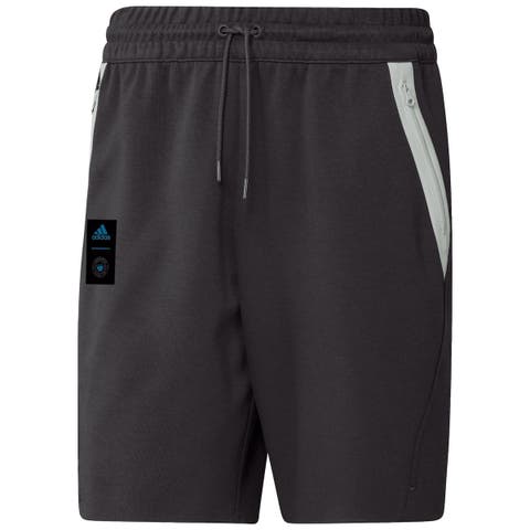 Men's adidas Black Charlotte FC 2023 Player Travel Shorts