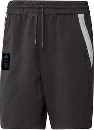 adidas Men's adidas Black Charlotte FC 2023 Player Travel Shorts