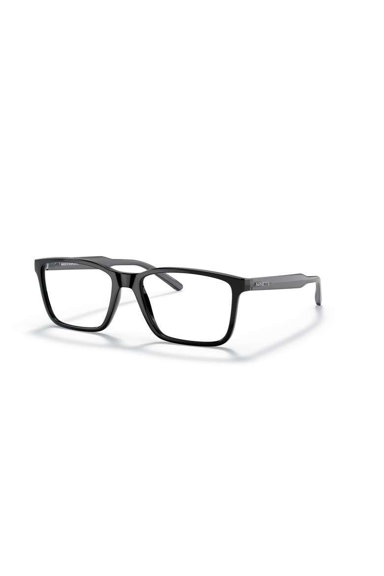 54mm Rectangle optical glasses, Main, color, Black