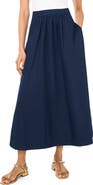 Vince Camuto Poplin Maxi Skirt