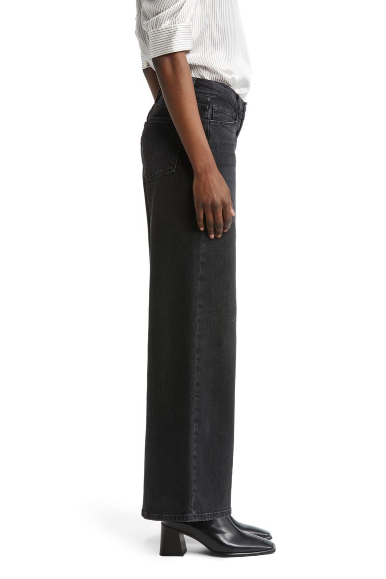Le Slim Palazzo Wide Leg Jeans, Alternate, color, HUTCHINSON
