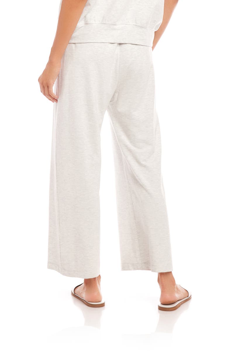 Karen Kane French Terry Crop Drawstring Pants, Alternate, color, 